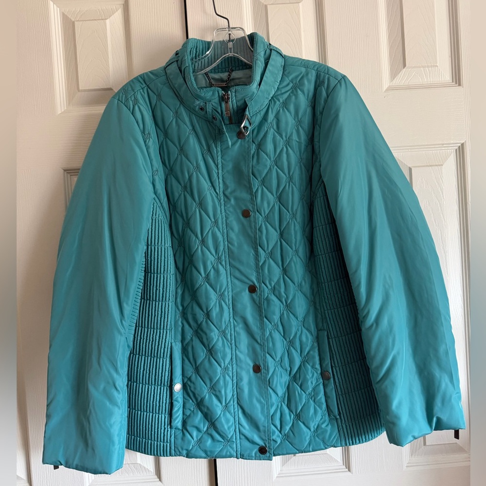 Spanner Teal Puffer Jacket - image 1